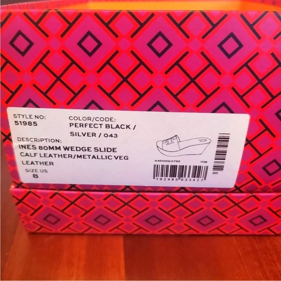 🆕 Tory Burch Ines 80mm wedge slides - Picture 3 of 7